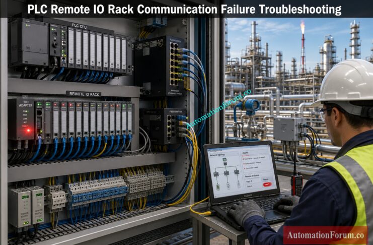 PLC Troubleshooting Remote IO Rack Communication Failure Complete Troubleshooting Guide for Industrial Automation Engineers