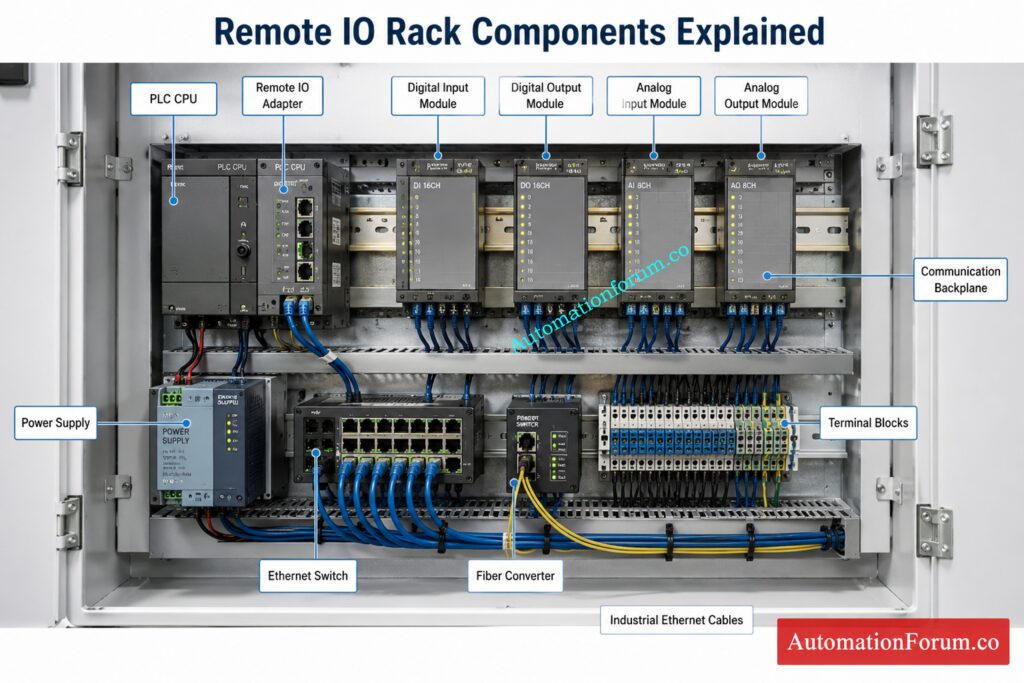 Components of a Remote IO Communication System