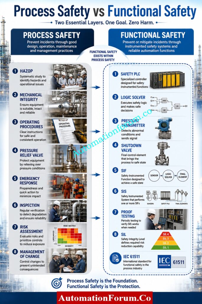 Relationship Between Process Safety and Functional Safety