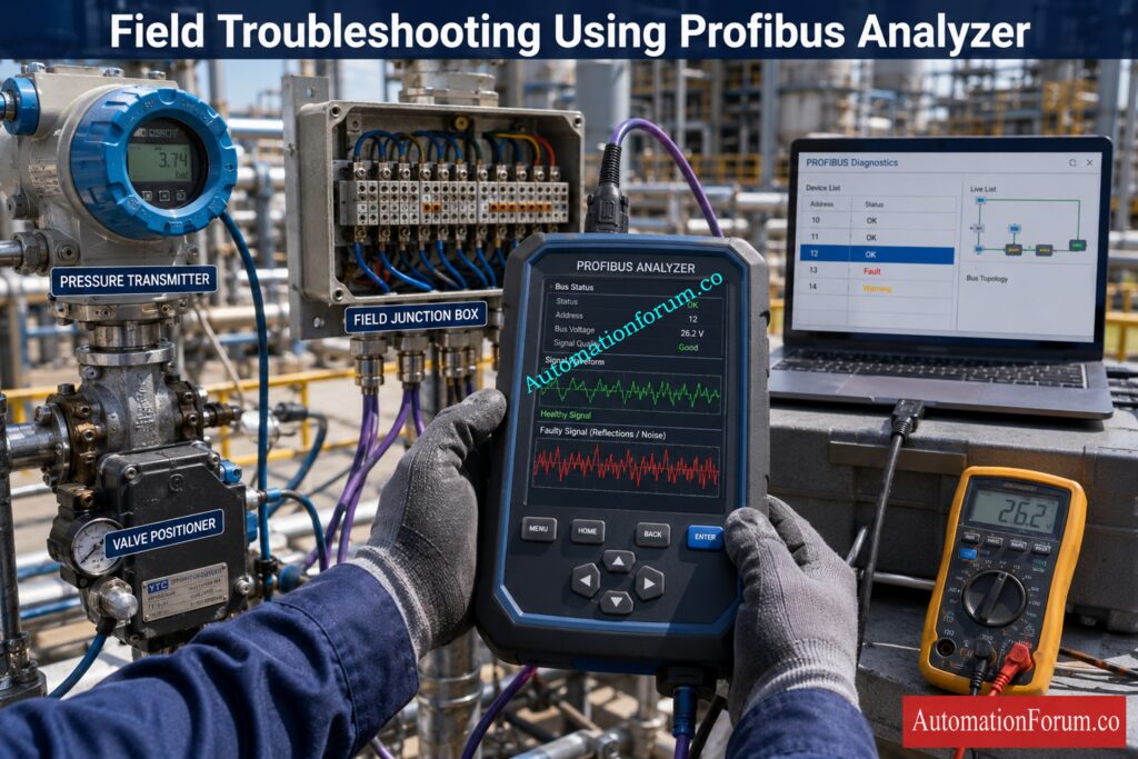 Step by Step Profibus PA Troubleshooting Procedure