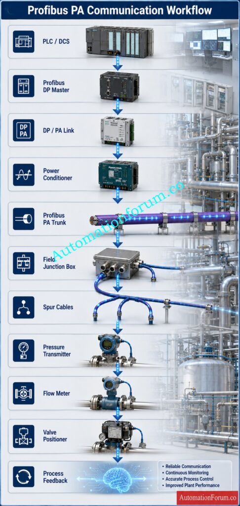 How Profibus PA Communication Works