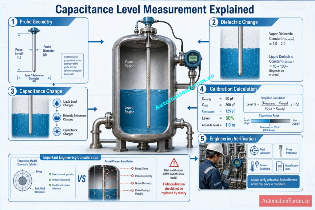 How to Use the Capacitance Level Sensor Calculator