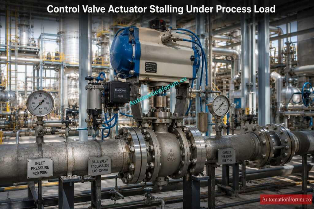 How Valve Torque Causes Control Valve Actuator Failure