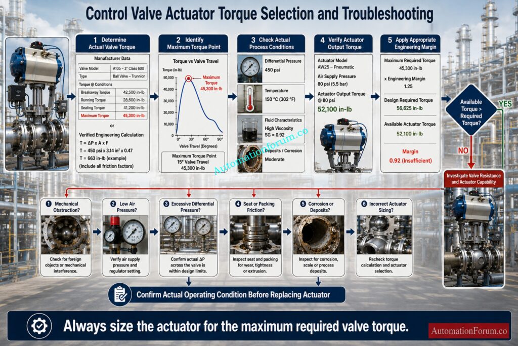 How to Calculate Valve Torque for Actuator Selection