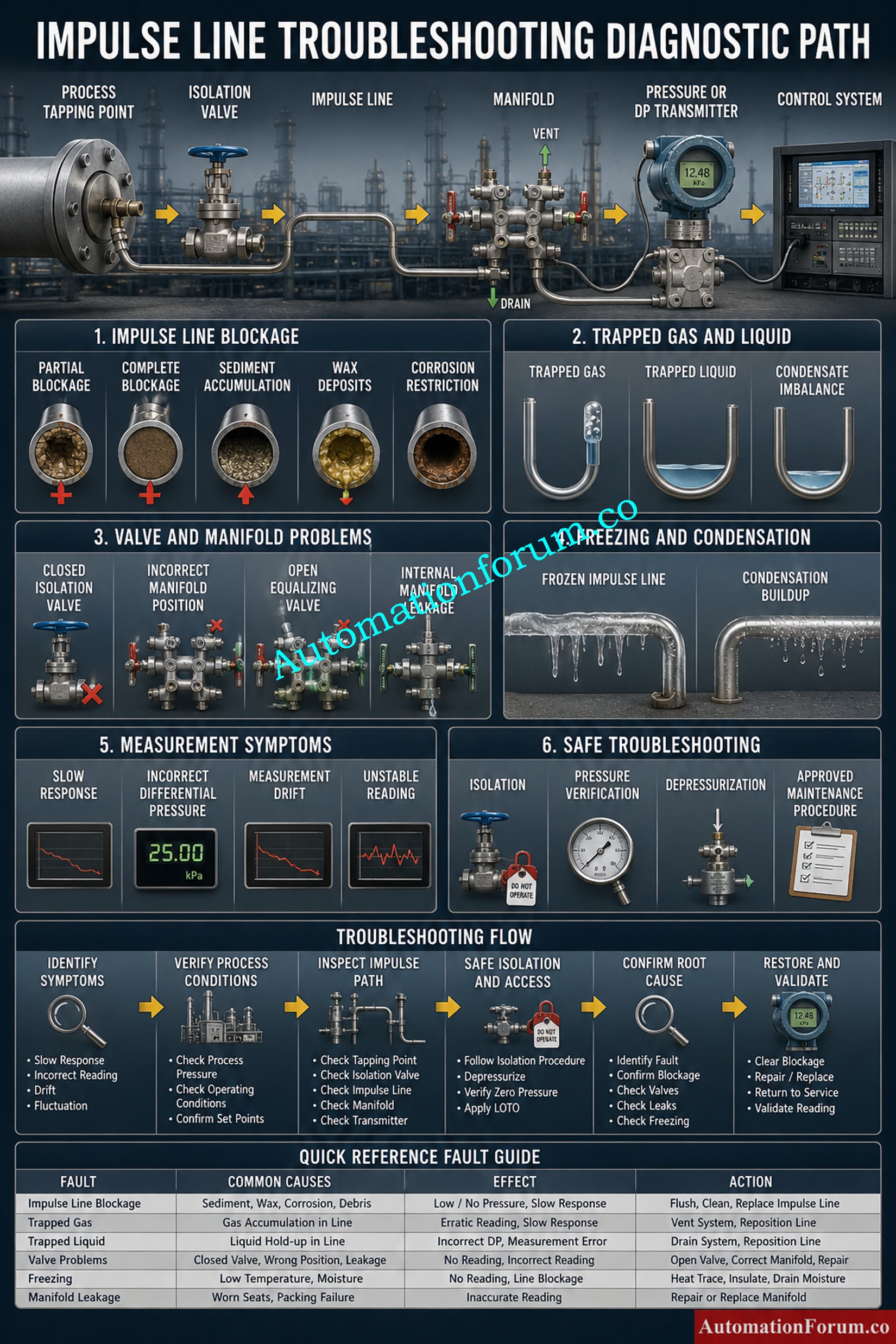 Why Pressurized Impulse Line Troubleshooting Matters in Process Industries