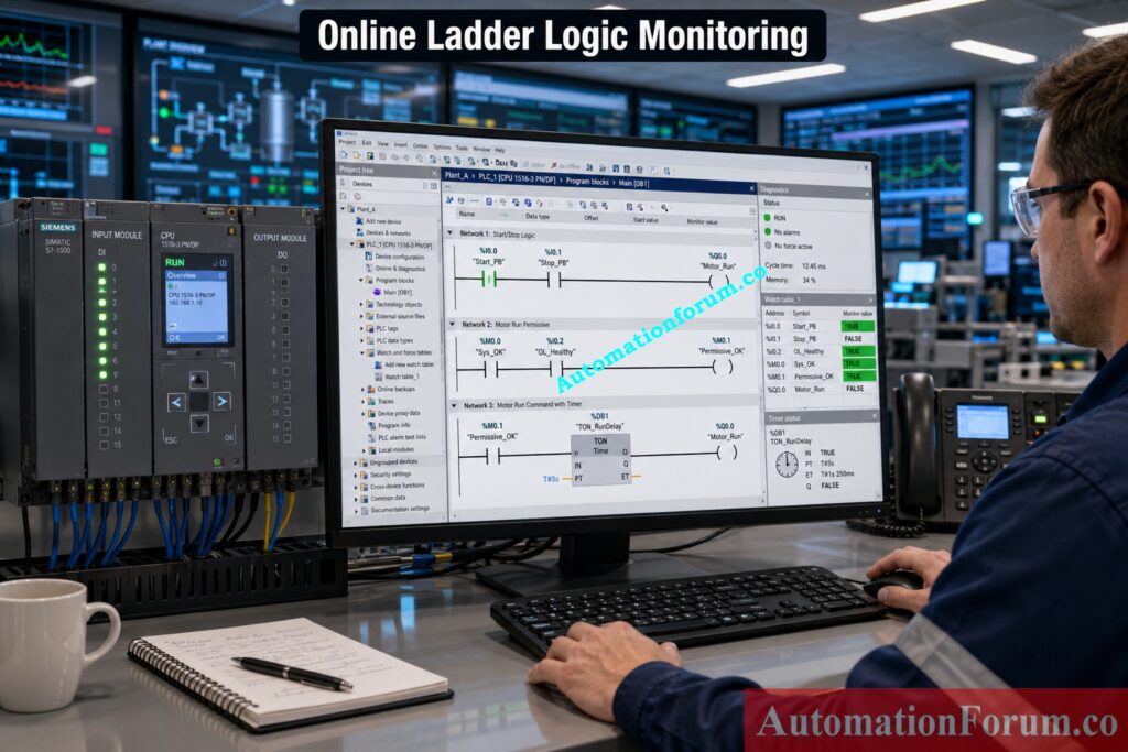  Monitor Ladder Logic Online