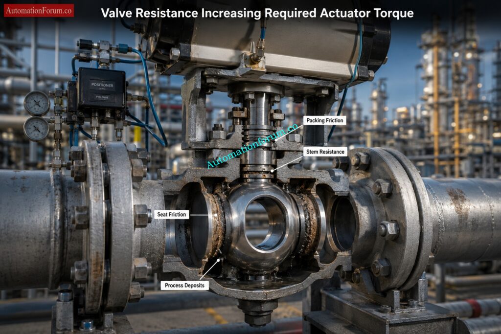 What Causes High Valve Torque?