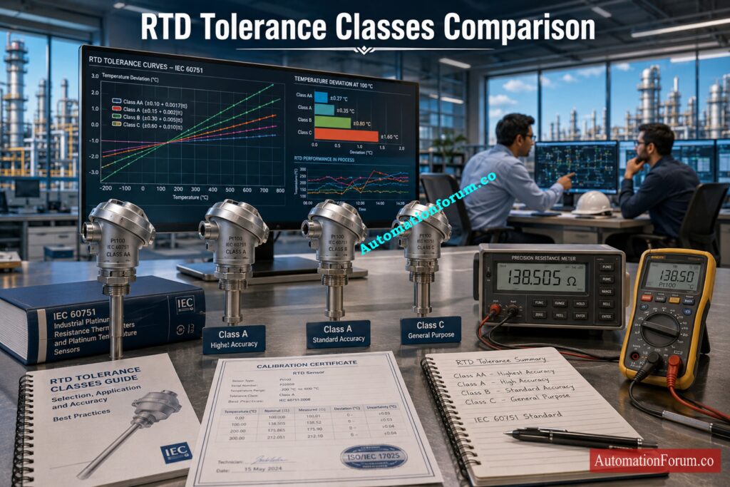 RTD Tolerance Classes Explained