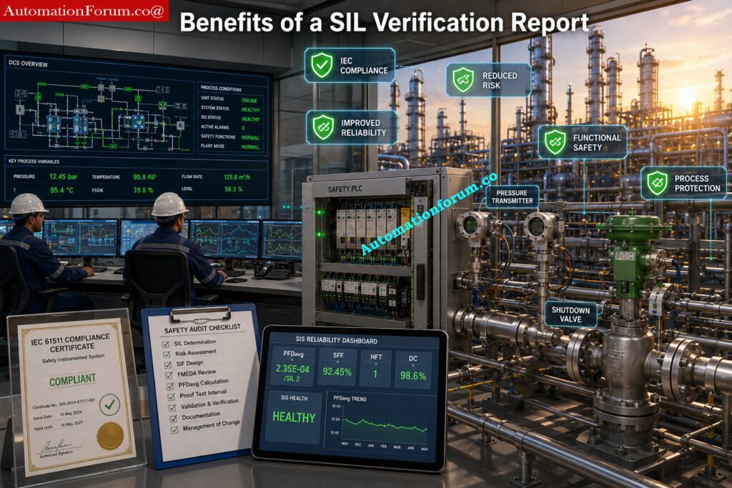 Benefits of a SIL Verification Report