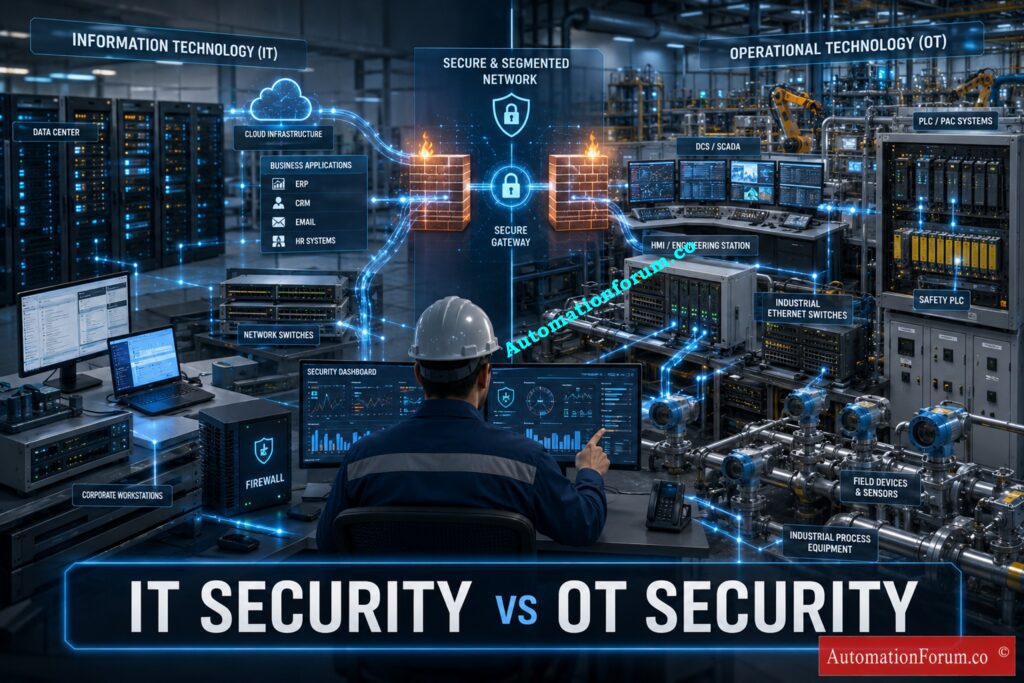 Difference Between IT Security and OT Cyber Security