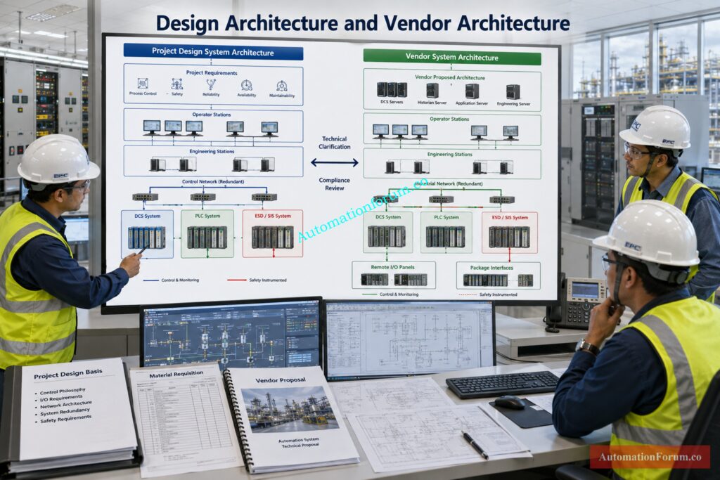 Relationship Between Project Requirements and Vendor Architecture