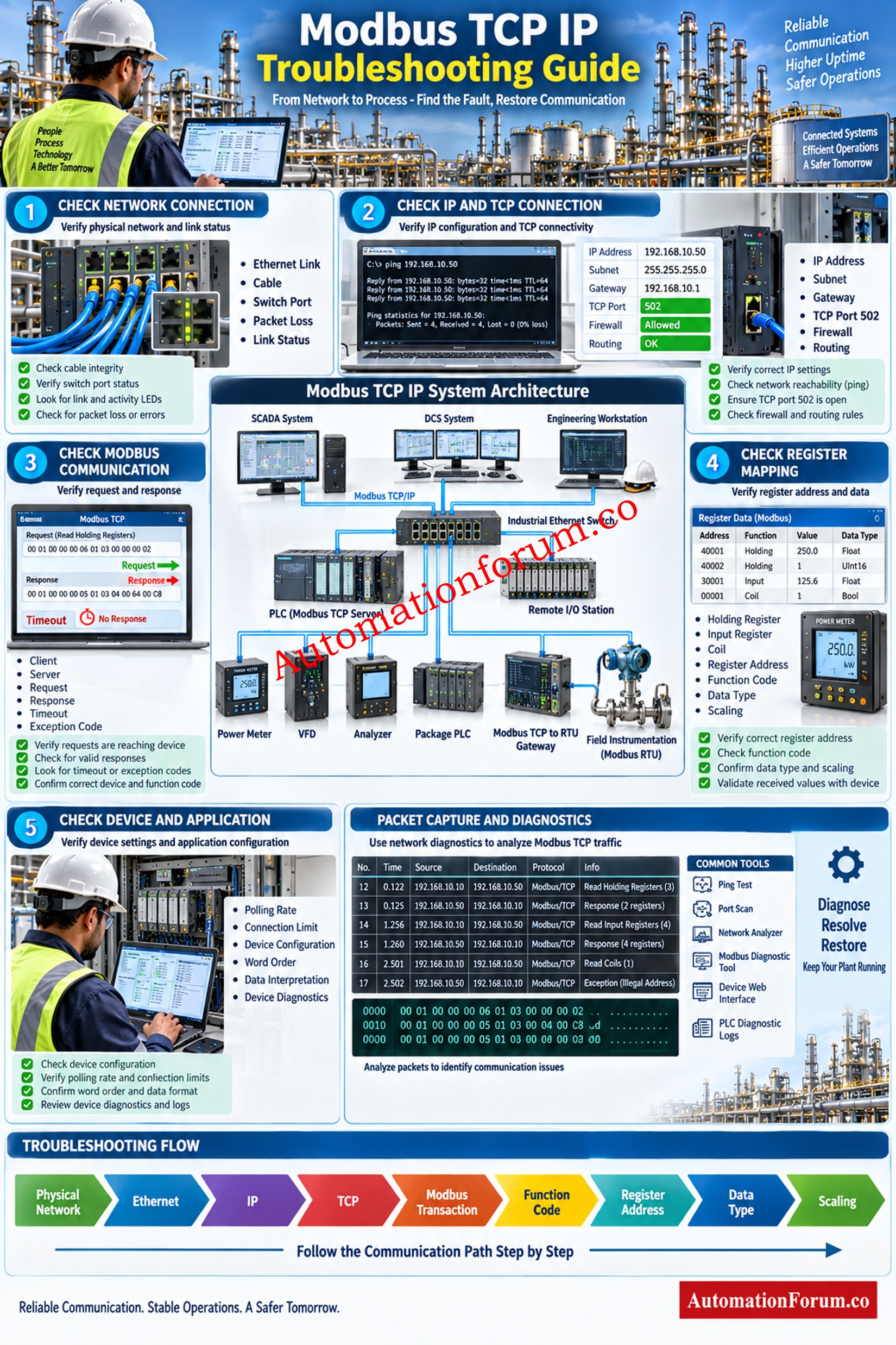 Test Your Modbus TCP IP Troubleshooting Knowledge