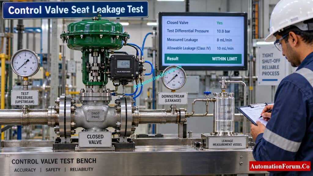 What Is Control Valve Leakage?