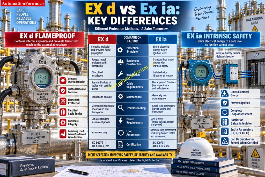 EX d vs EX ia: Key Differences