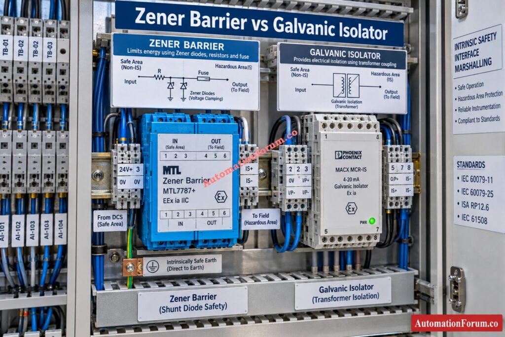 Types of Intrinsic Safety Barriers