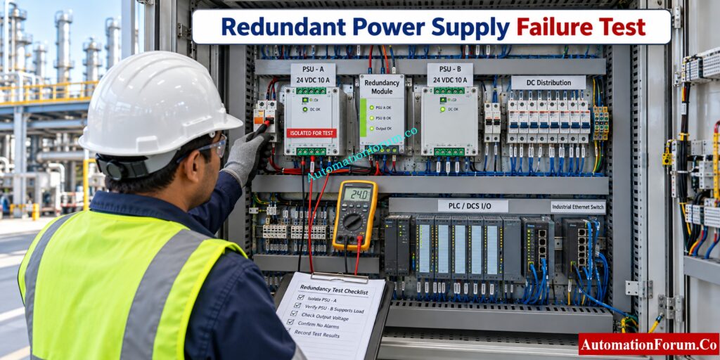 Perform a Controlled Power Supply Failure Test