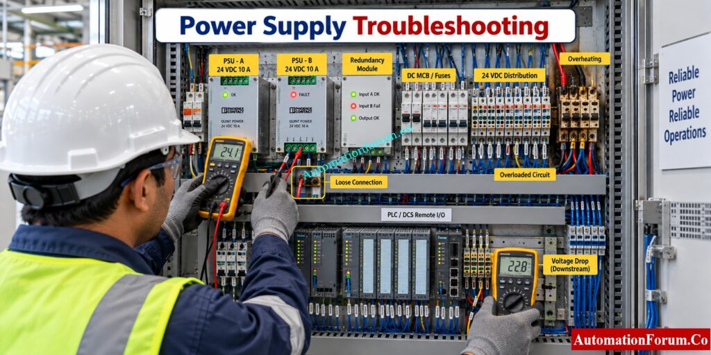 Common Problems Found During Running Power Supply Inspection