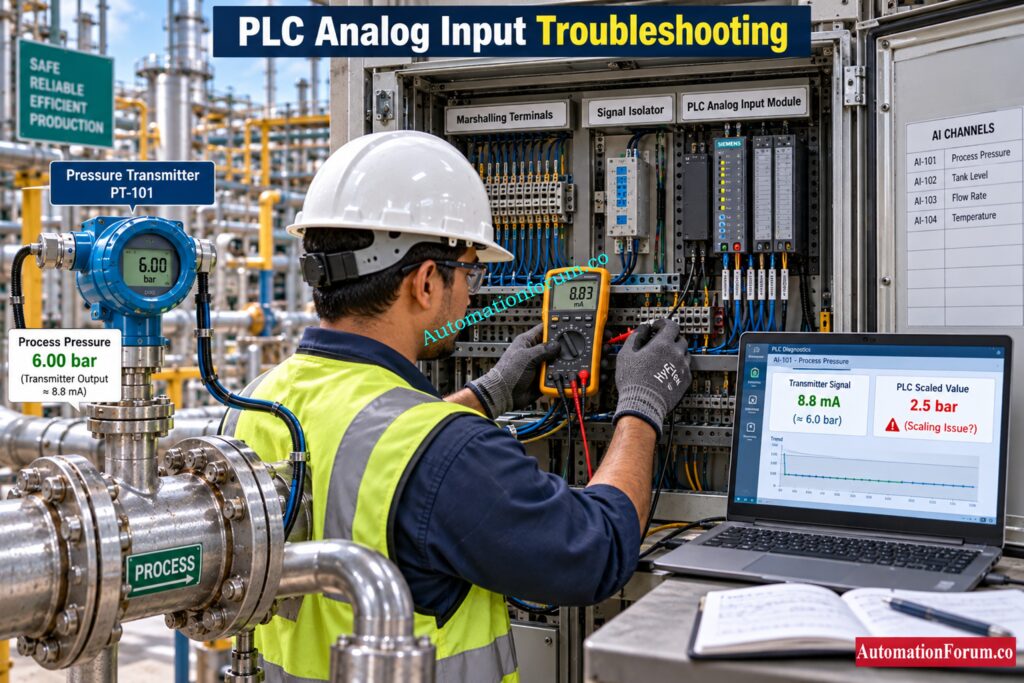 PLC Analog Input Signal Failure