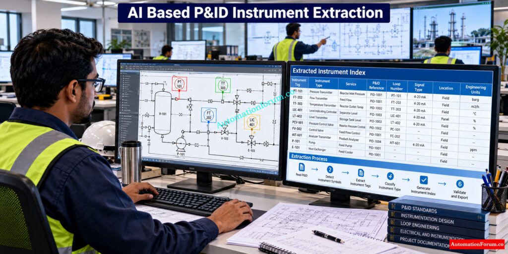 Benefits of Automated P&ID Instrument Extraction