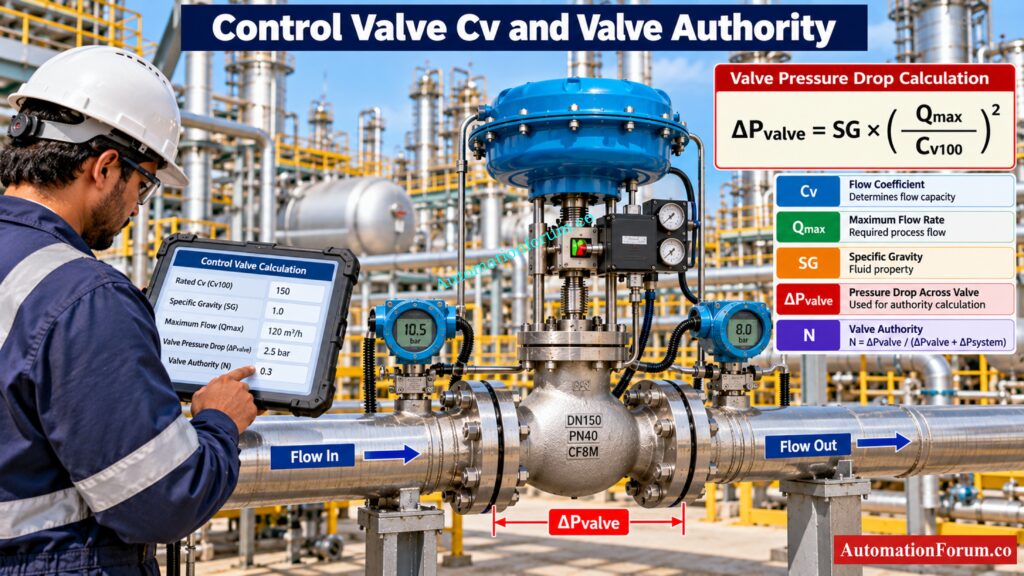 Valve Pressure Drop