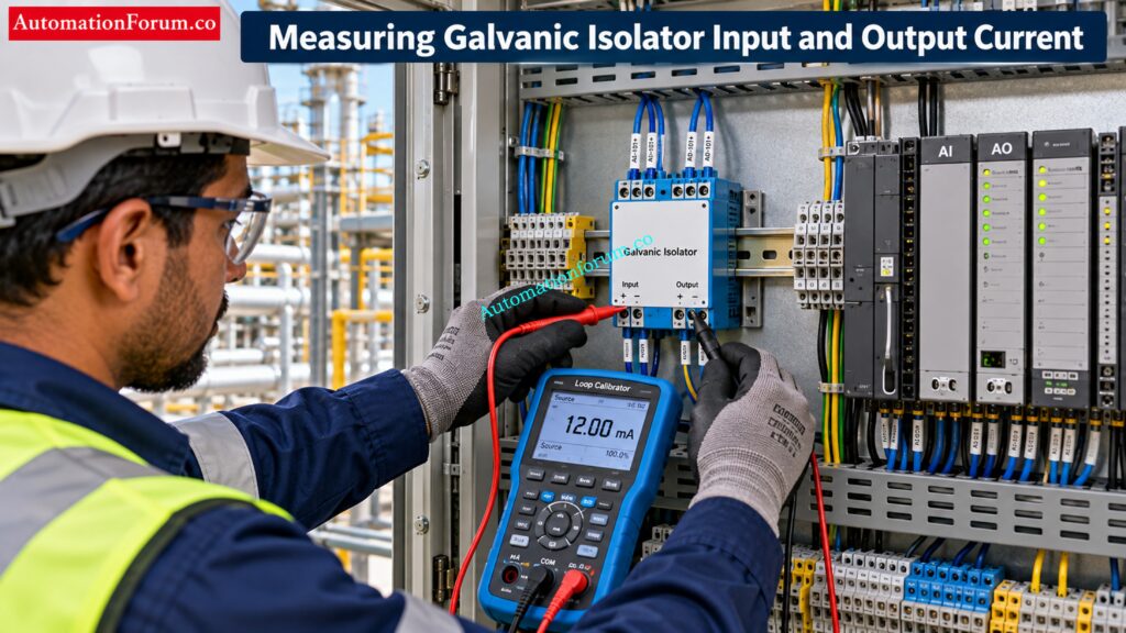 Measure the Galvanic Isolator Input Current