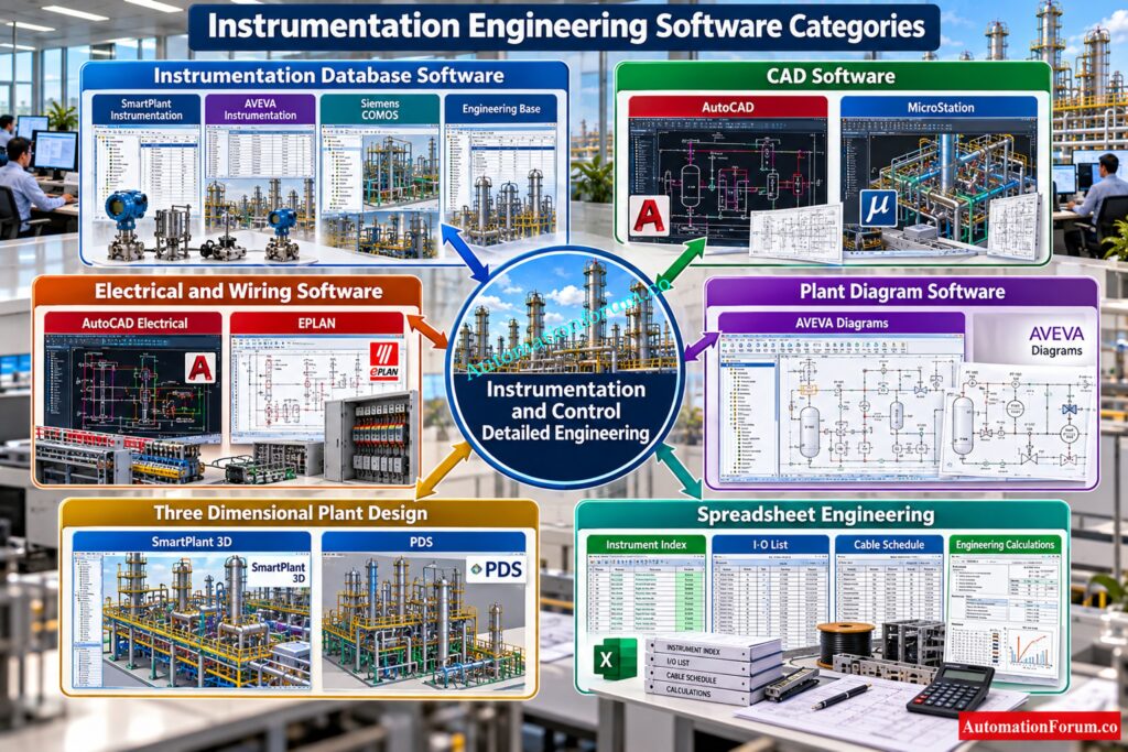 Instrumentation Engineering Software Comparison