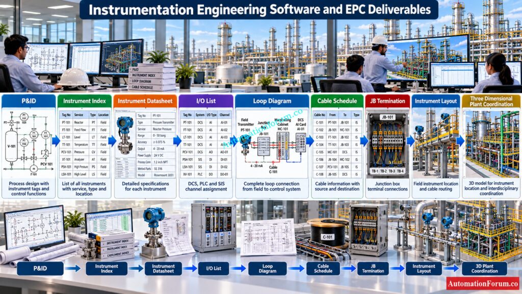 Software Used for Instrumentation Engineering Deliverables