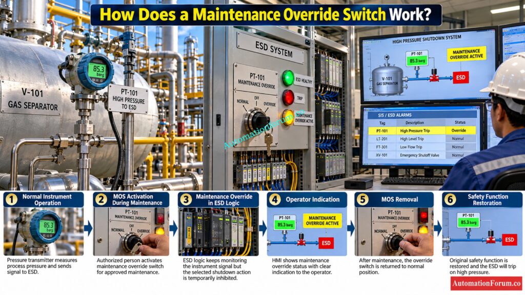 How Does a Maintenance Override Switch Work?
