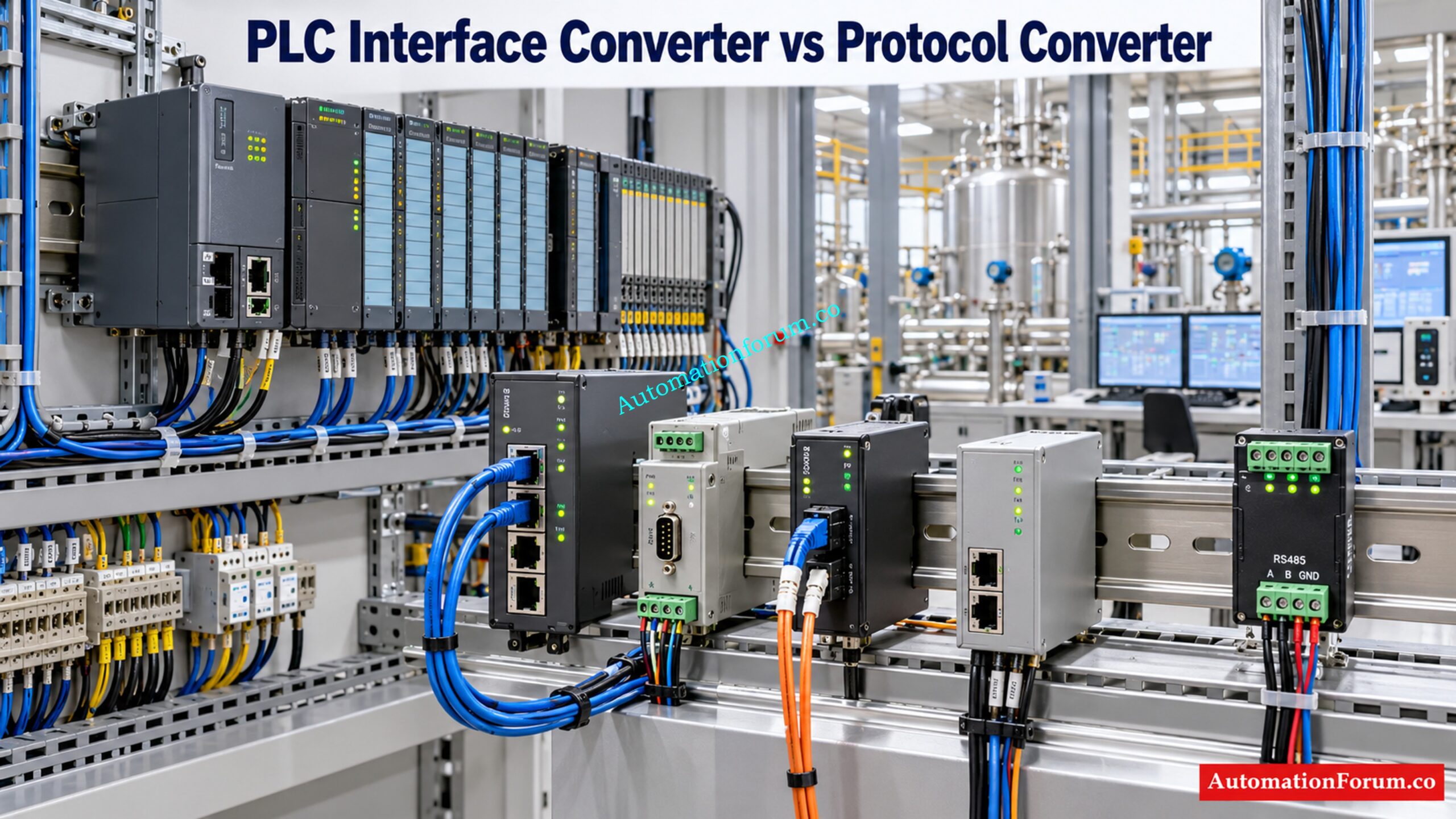 PLC Interface Converter vs Protocol Converter Guide