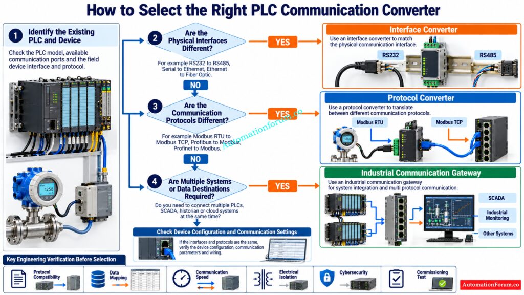 How to Select the Right PLC Communication Converter