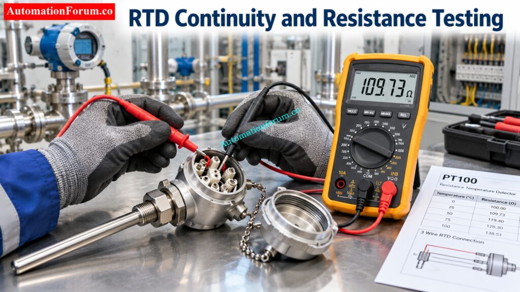 PT100 and PT1000 Resistance Measurement