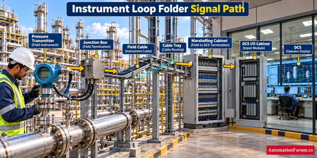 What is a Loop Folder in Instrumentation?